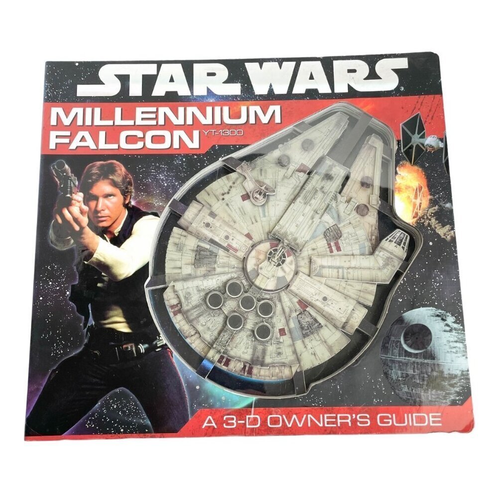 Disney Star Wars:‎ Millennium Falcon- A 3-D Owner's Guide, Such a Cool Book!!